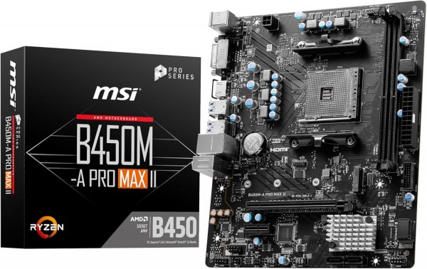 MSI B450M-A Pro Max II (7C52-036R)