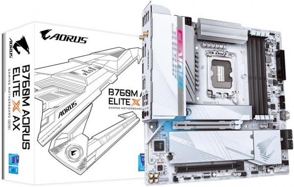 GIGABYTE B760M AORUS Elite X AX