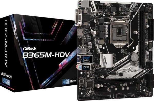 ASRock B365M-HDV (90-MXB9R0-A0UAYZ)