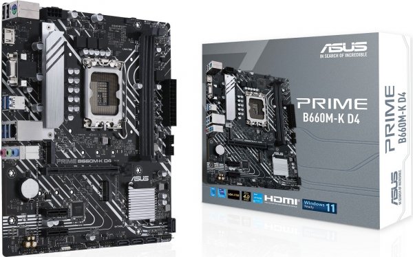 ASUS Prime B660M-K D4 (90MB1950-M0EAY0)