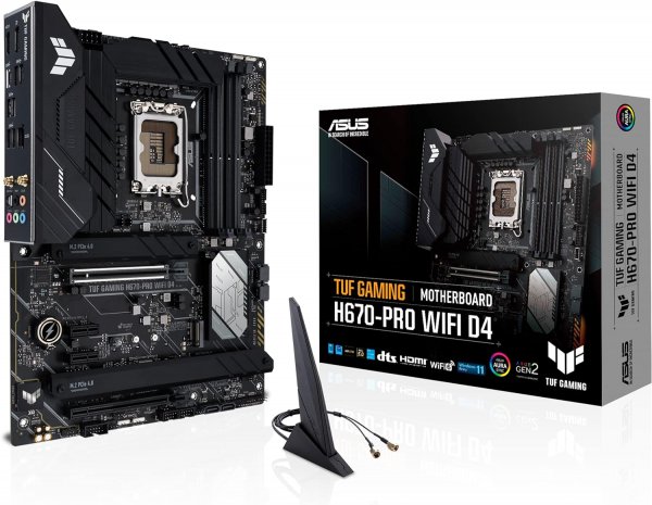 ASUS TUF Gaming H670-Pro WIFI D4 (90MB1900-M0EAY0 / 90MB1900-M1EAY0)